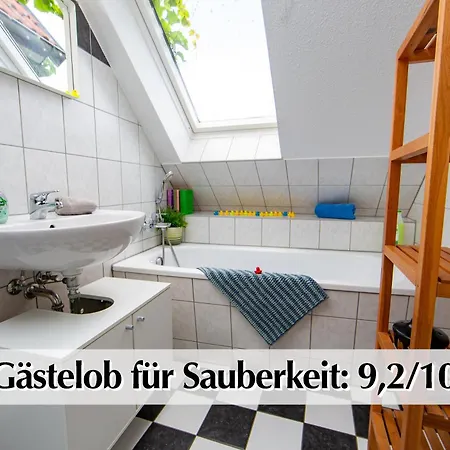 Helles 80M2 Maisonette-Loft Mit Balkon, Kingsize Bett, Smart-Tv, Etc Erfurt Exterior photo