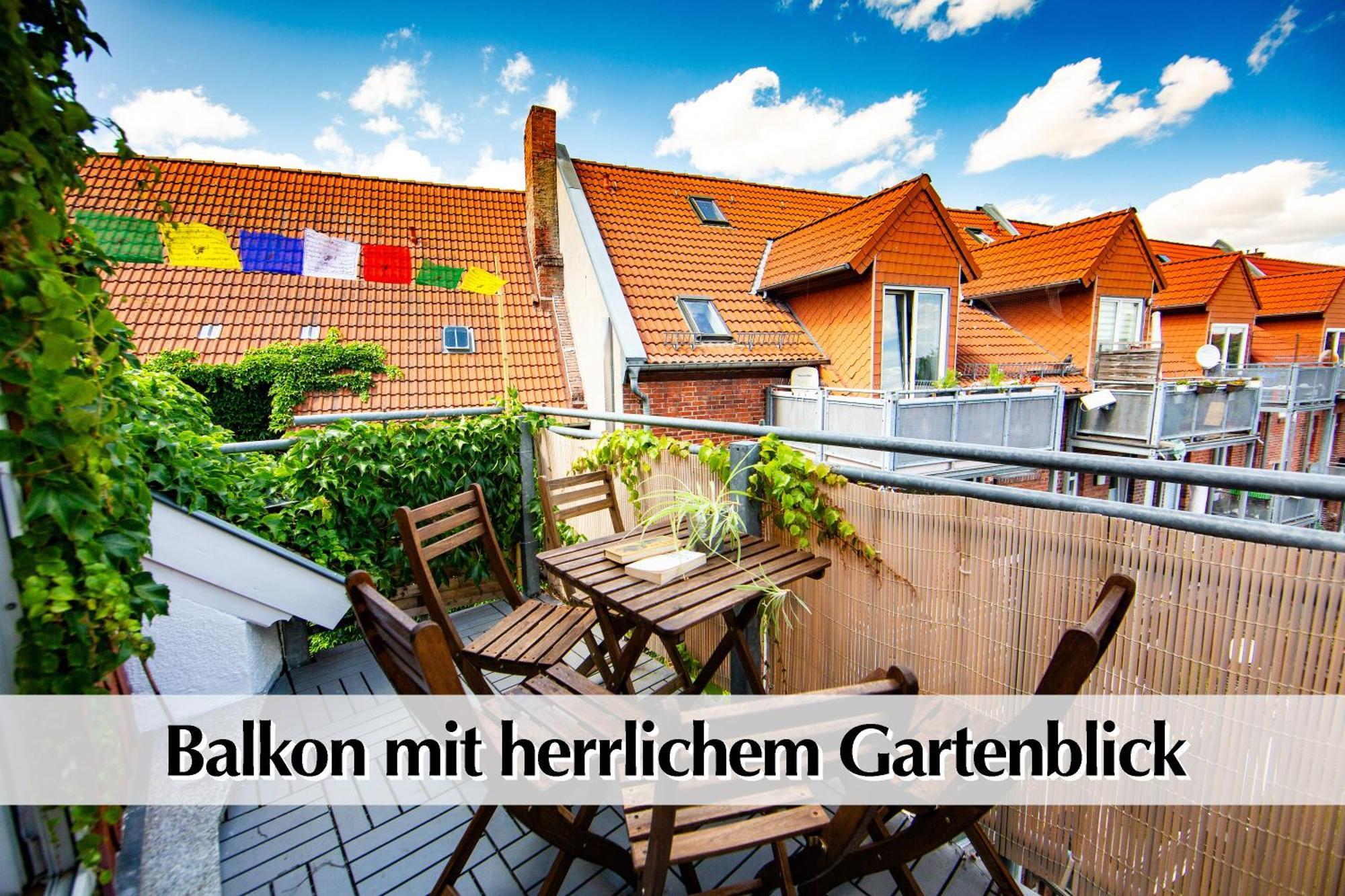 Apartment Helles 80m2 Maisonette-loft Mit Balkon, Kingsize Bett, Smart-tv, Etc *