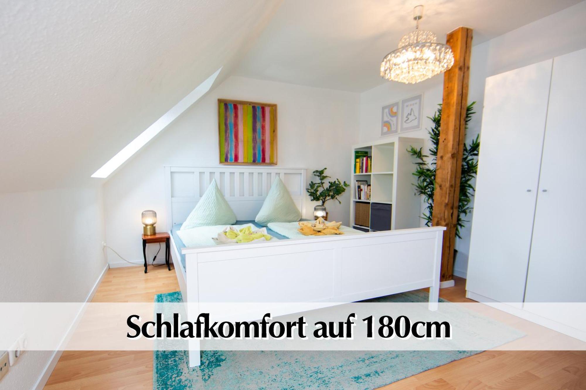 Helles 80m2 Maisonette-loft Mit Balkon, Kingsize Bett, Smart-tv, Etc Apartment